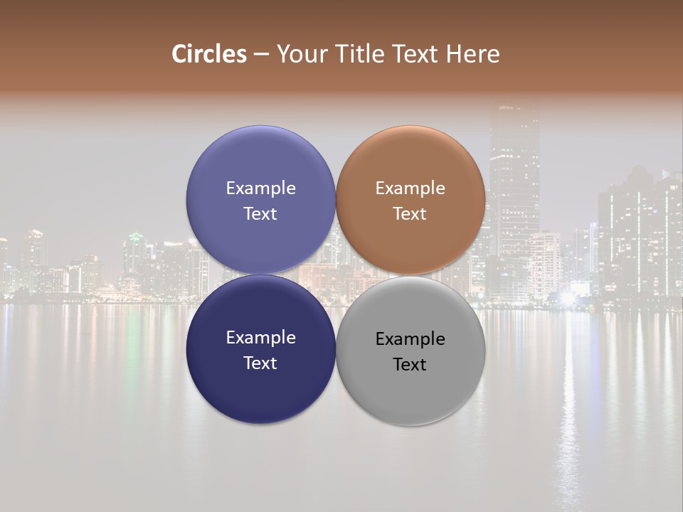 Florida Skyline Tower PowerPoint Template