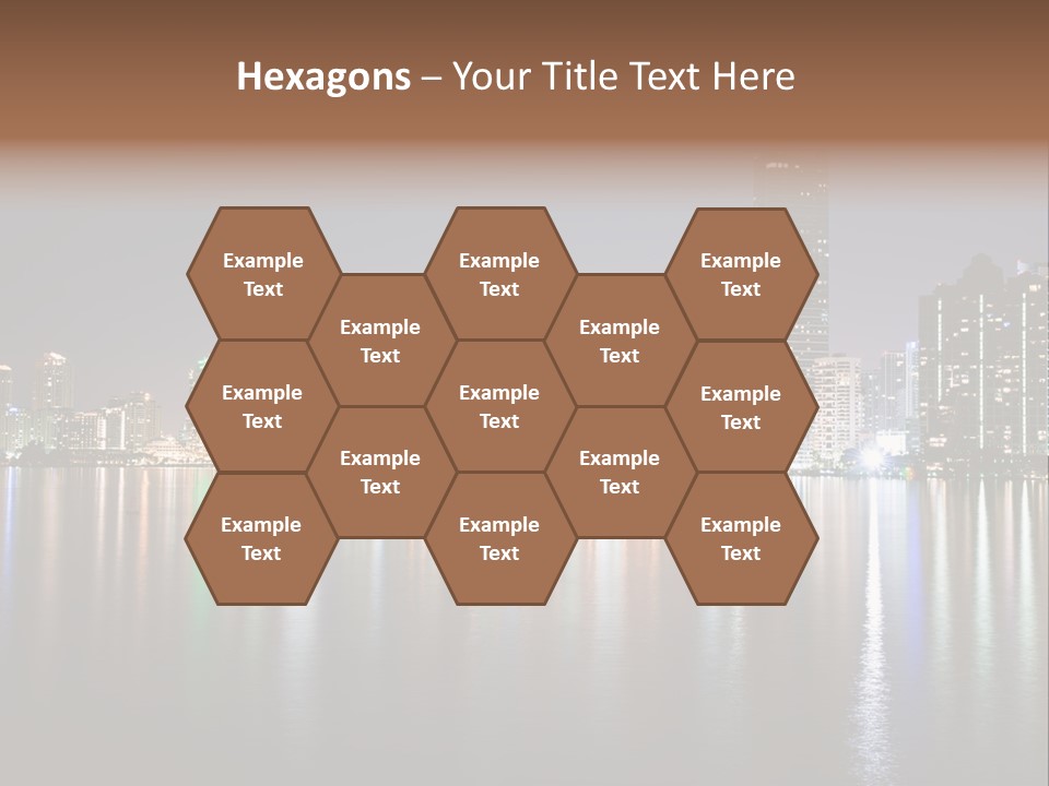 Florida Skyline Tower PowerPoint Template