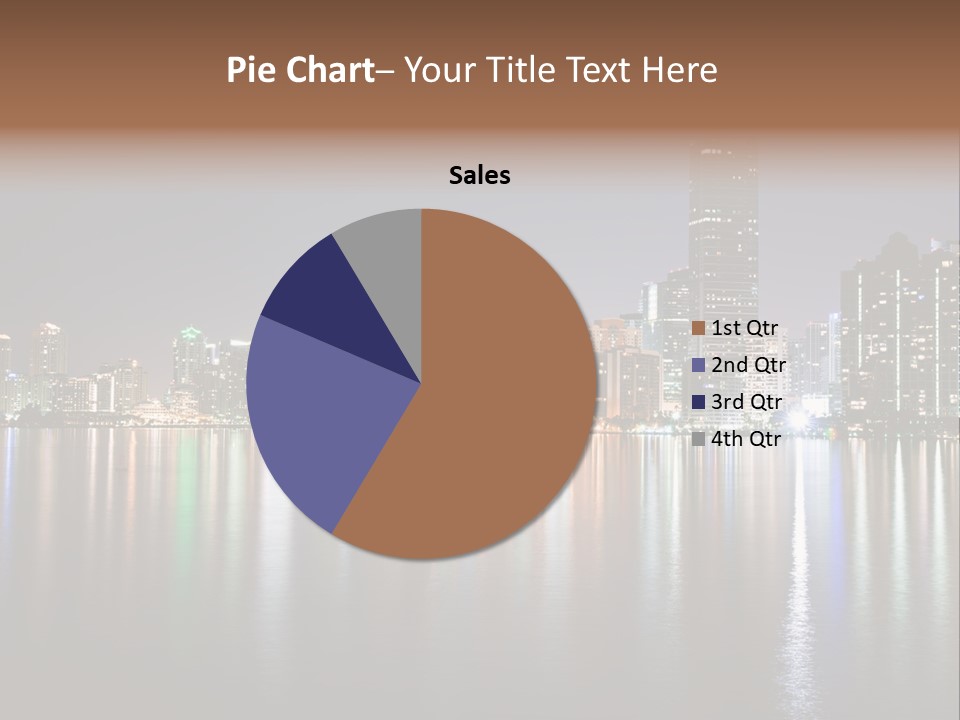 Florida Skyline Tower PowerPoint Template