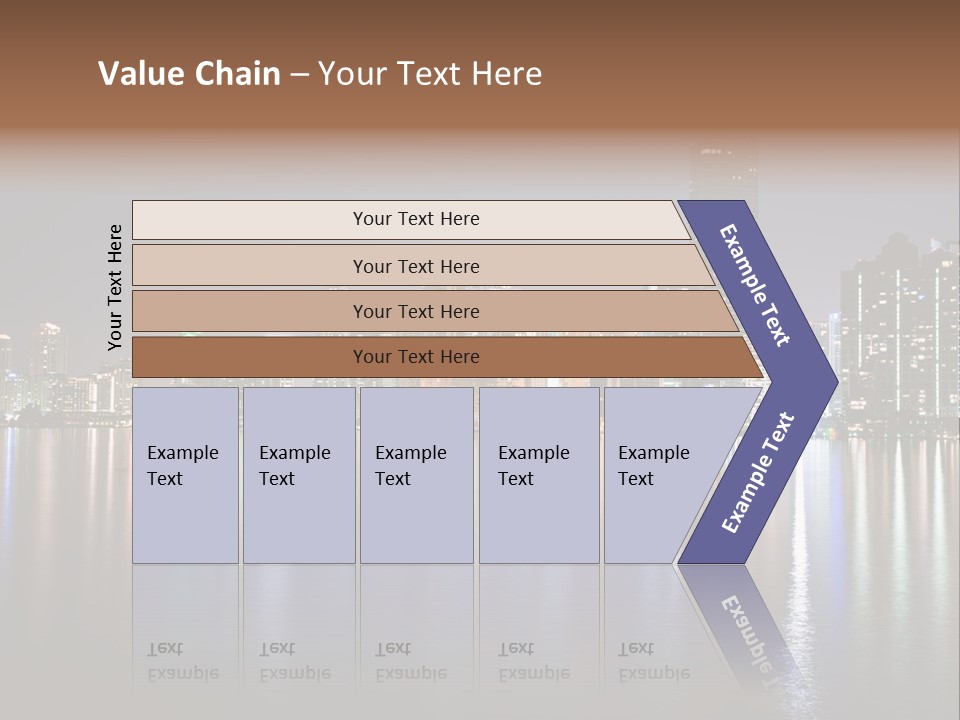 Florida Skyline Tower PowerPoint Template