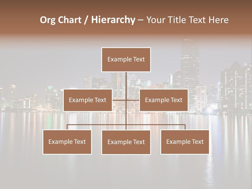 Florida Skyline Tower PowerPoint Template