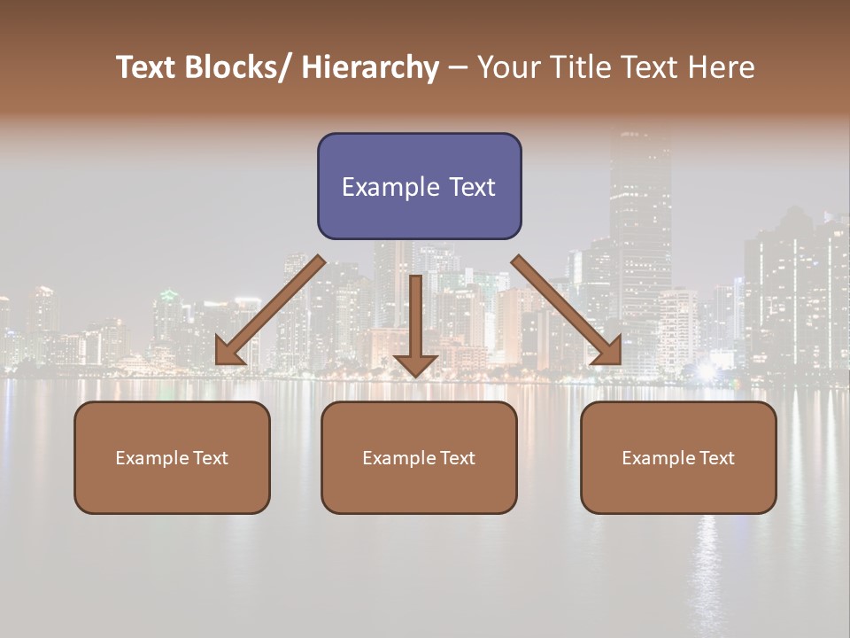 Florida Skyline Tower PowerPoint Template