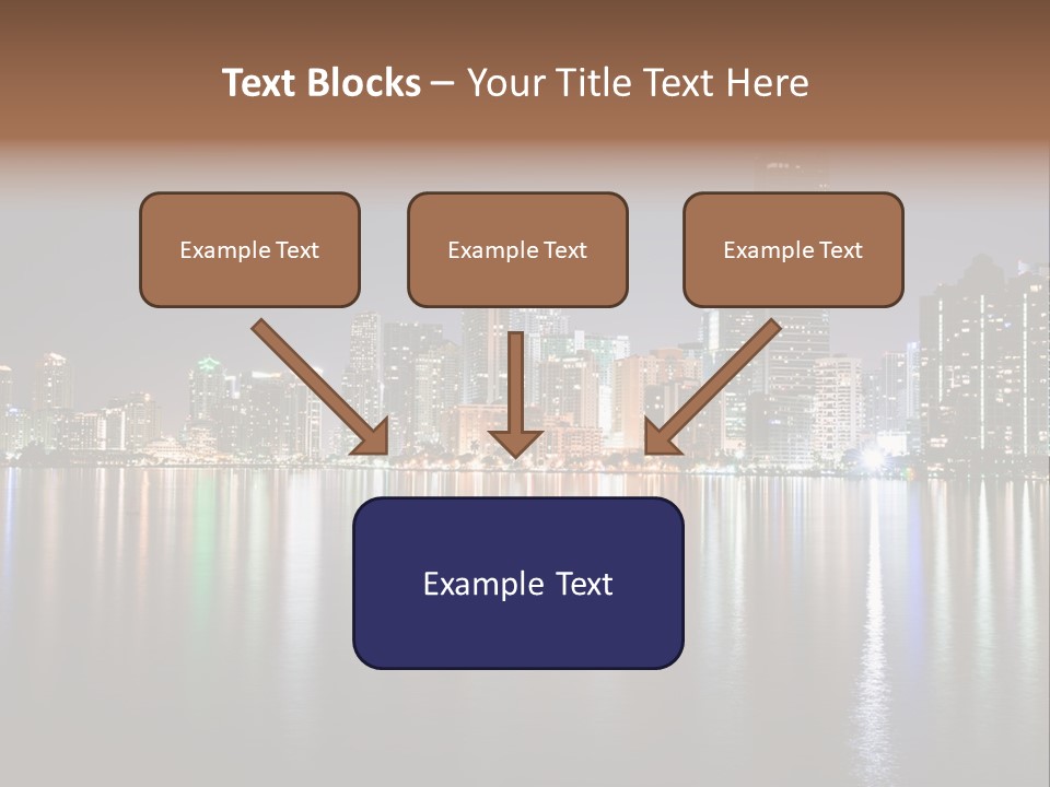 Florida Skyline Tower PowerPoint Template