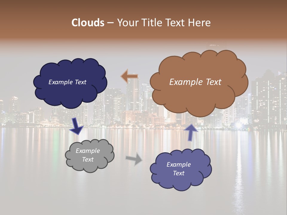 Florida Skyline Tower PowerPoint Template