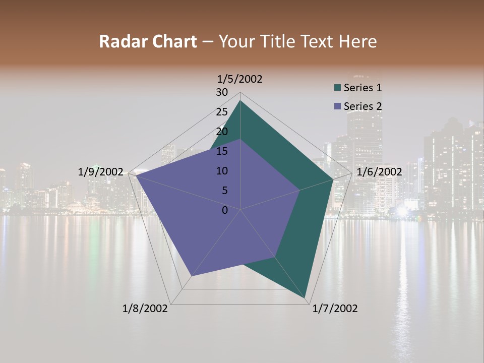 Florida Skyline Tower PowerPoint Template