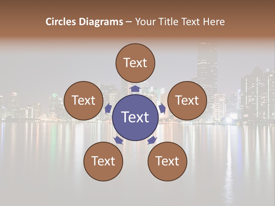 Florida Skyline Tower PowerPoint Template