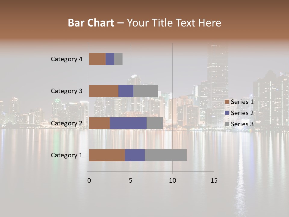 Florida Skyline Tower PowerPoint Template