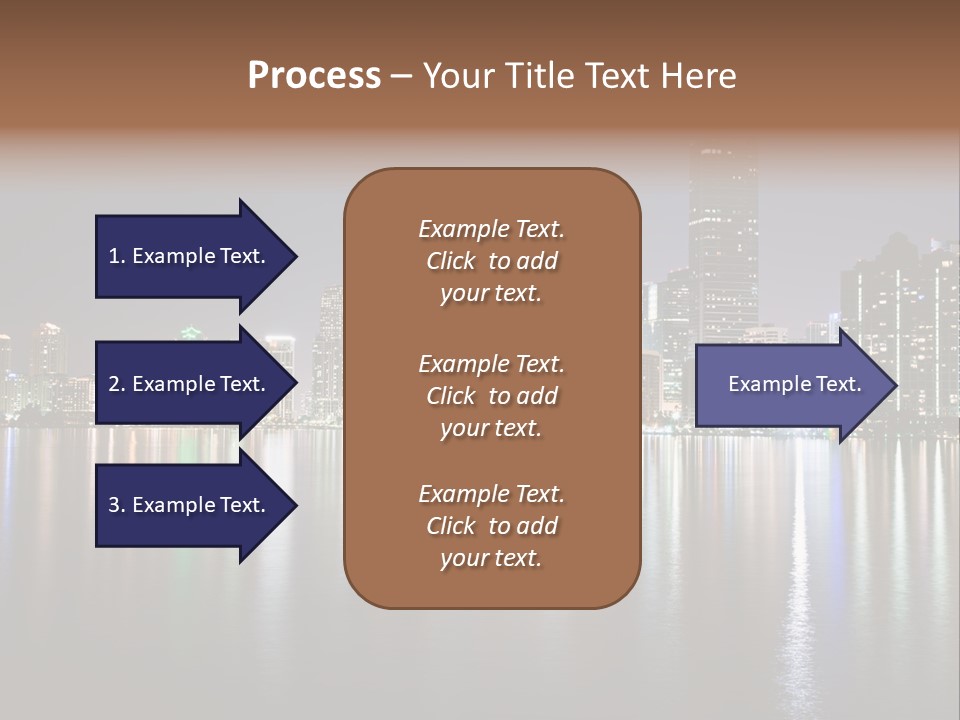 Florida Skyline Tower PowerPoint Template