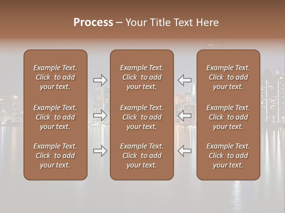 Florida Skyline Tower PowerPoint Template