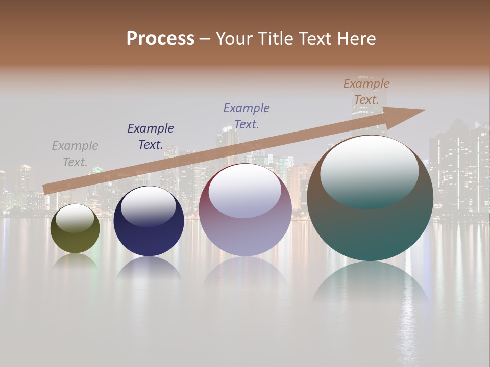 Florida Skyline Tower PowerPoint Template