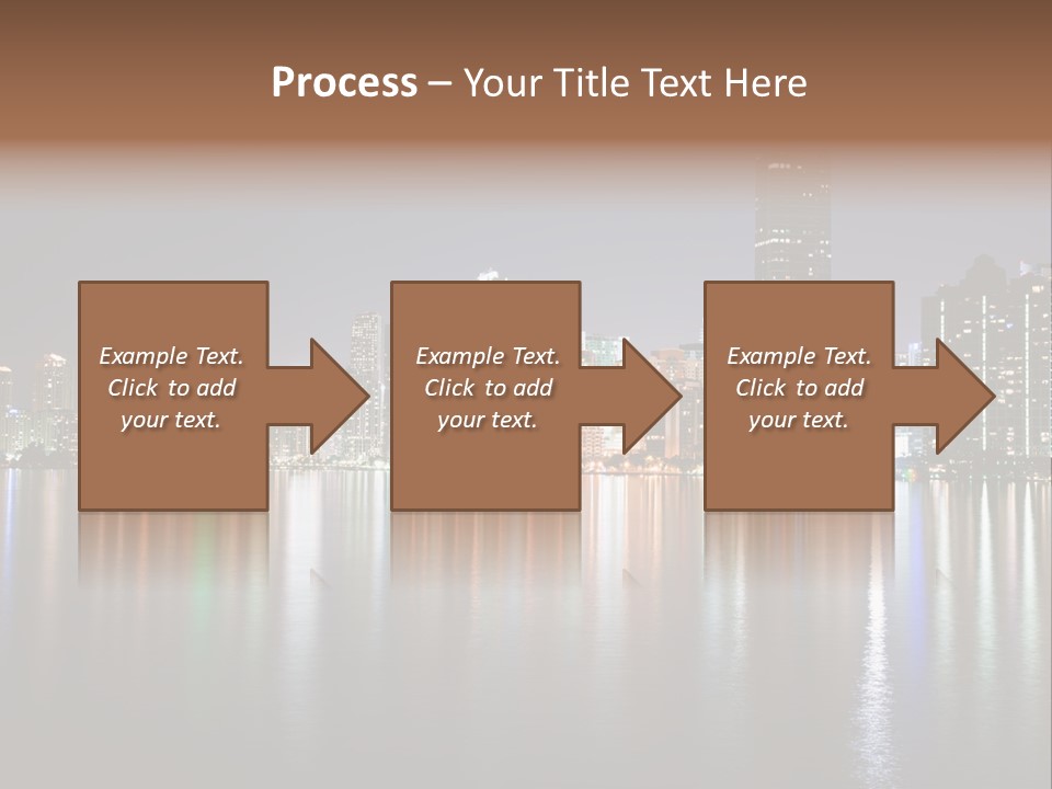 Florida Skyline Tower PowerPoint Template