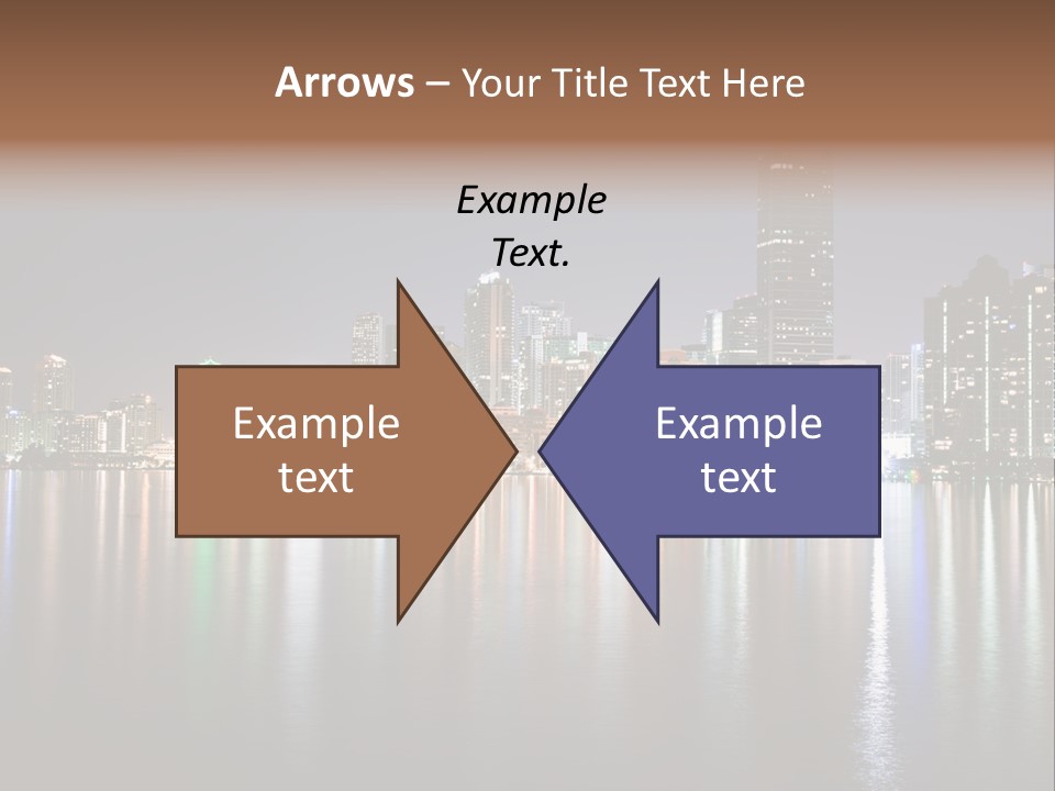 Florida Skyline Tower PowerPoint Template