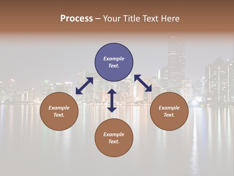 Florida Skyline Tower PowerPoint Template
