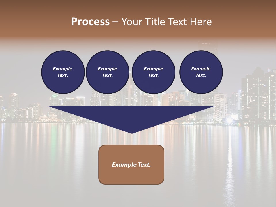 Florida Skyline Tower PowerPoint Template