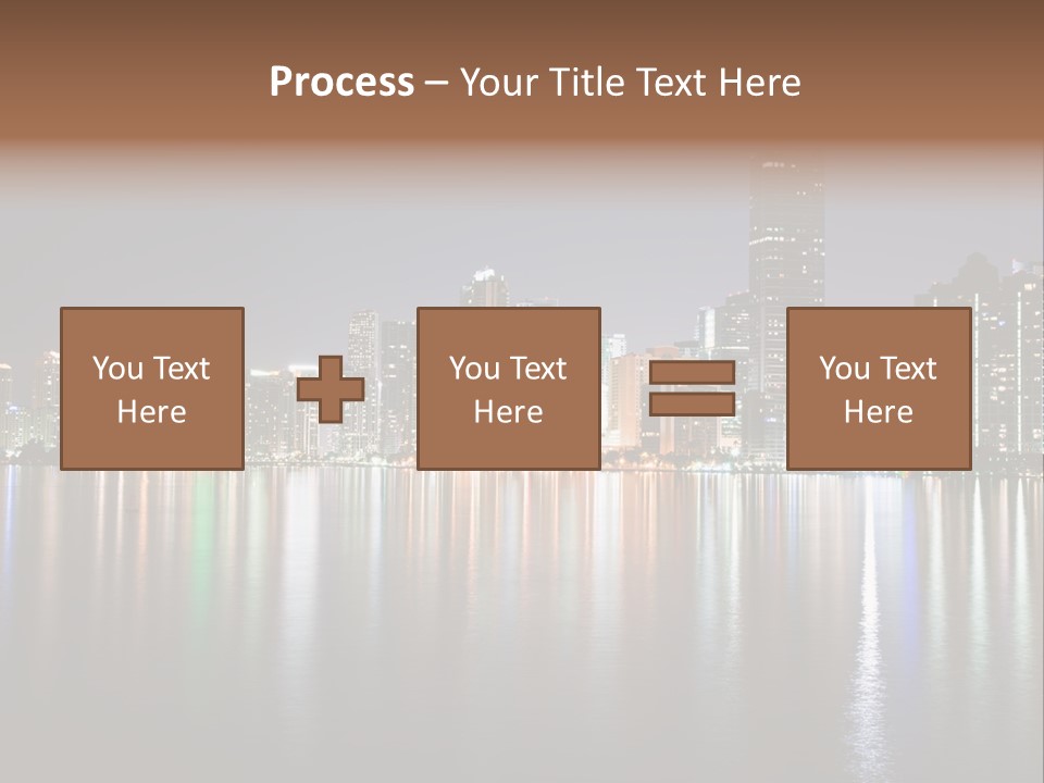 Florida Skyline Tower PowerPoint Template