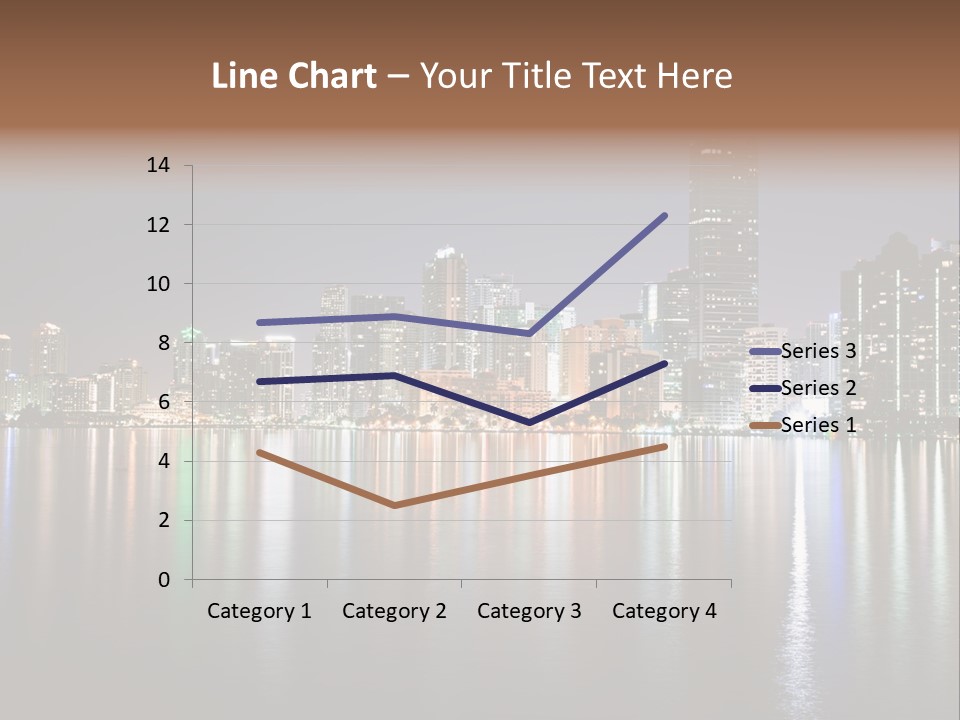 Florida Skyline Tower PowerPoint Template