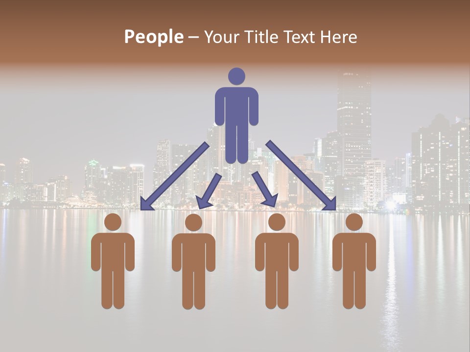 Florida Skyline Tower PowerPoint Template