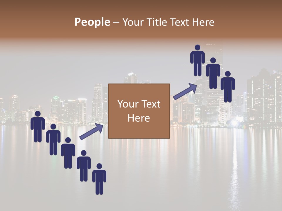 Florida Skyline Tower PowerPoint Template