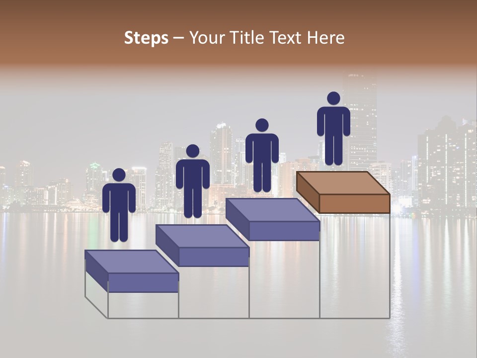 Florida Skyline Tower PowerPoint Template