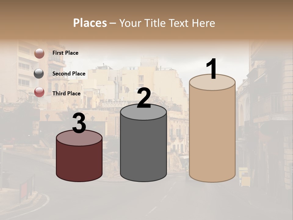 Building Urban Outside PowerPoint Template
