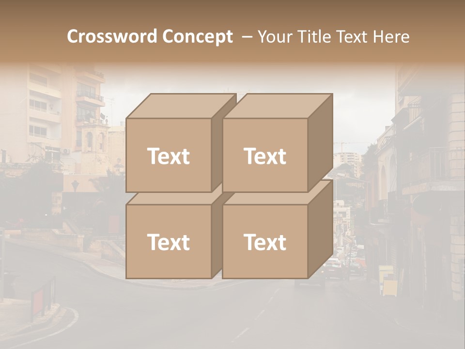 Building Urban Outside PowerPoint Template