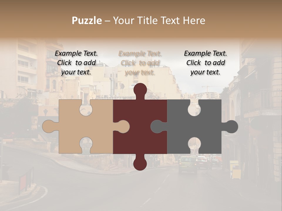 Building Urban Outside PowerPoint Template