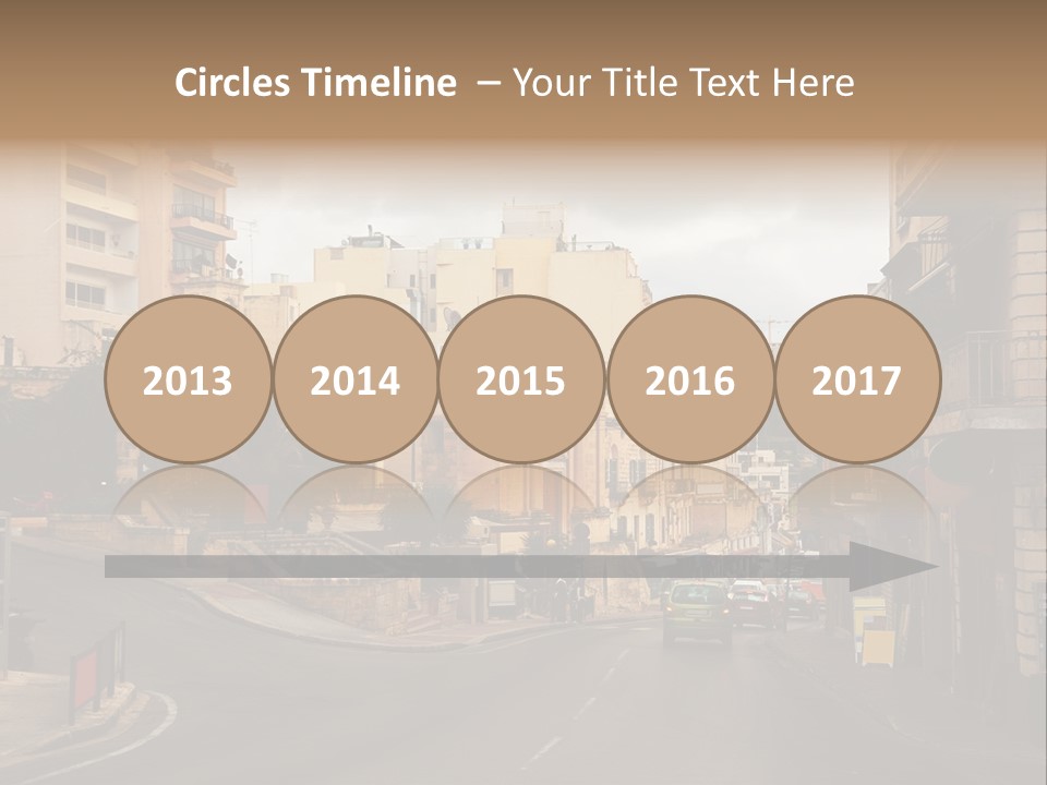 Building Urban Outside PowerPoint Template