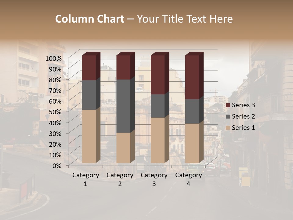 Building Urban Outside PowerPoint Template