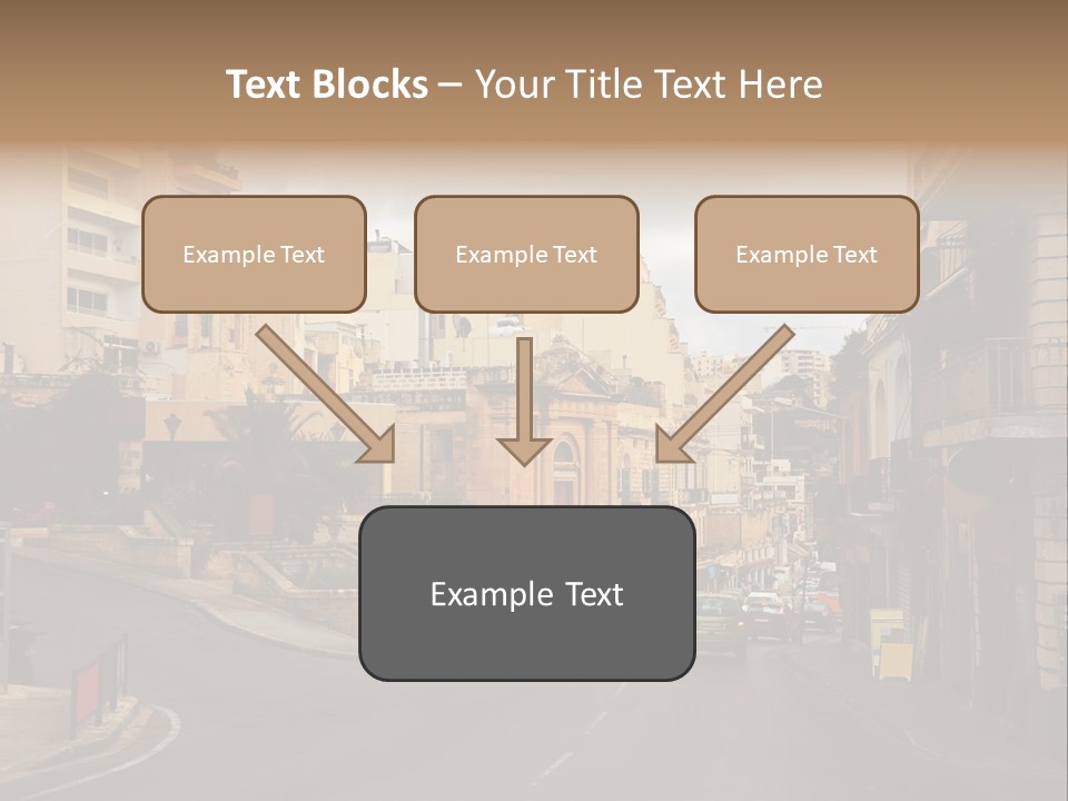 Building Urban Outside PowerPoint Template