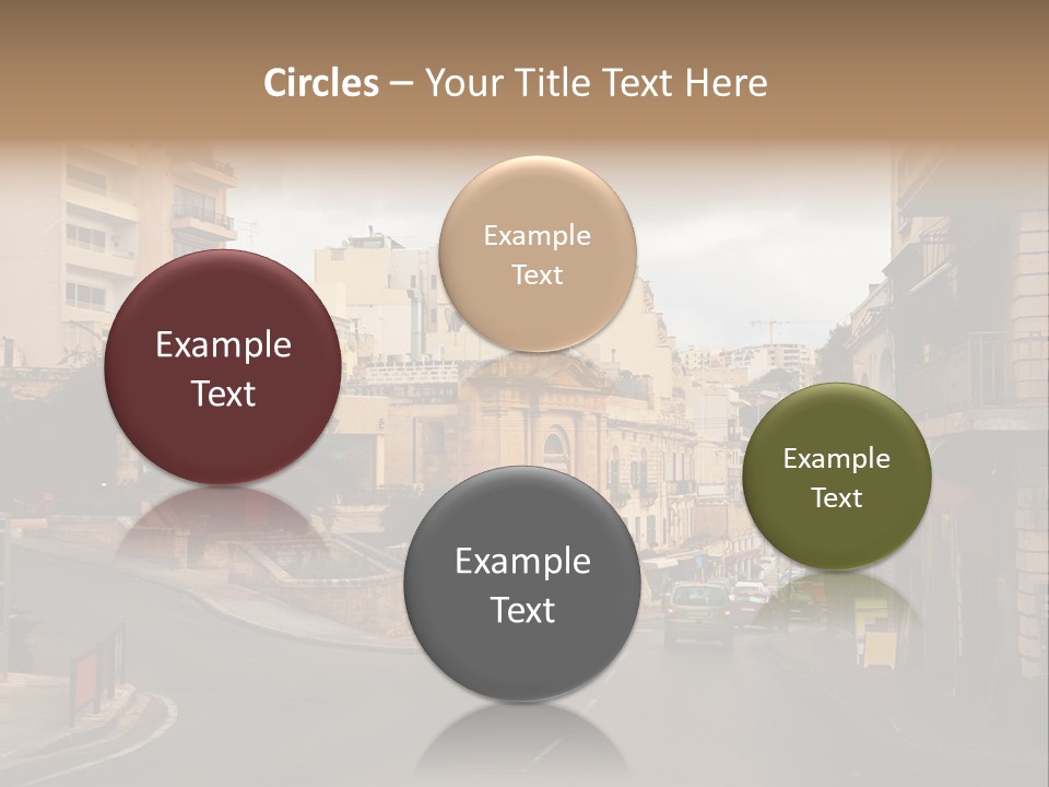 Building Urban Outside PowerPoint Template