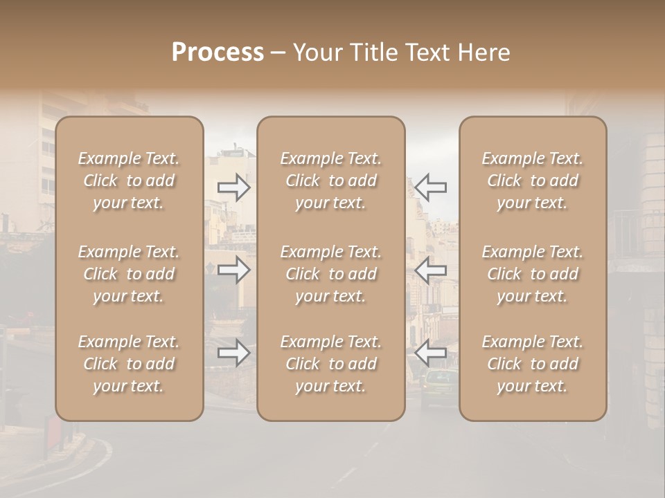 Building Urban Outside PowerPoint Template