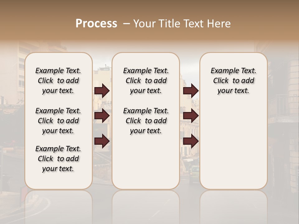 Building Urban Outside PowerPoint Template