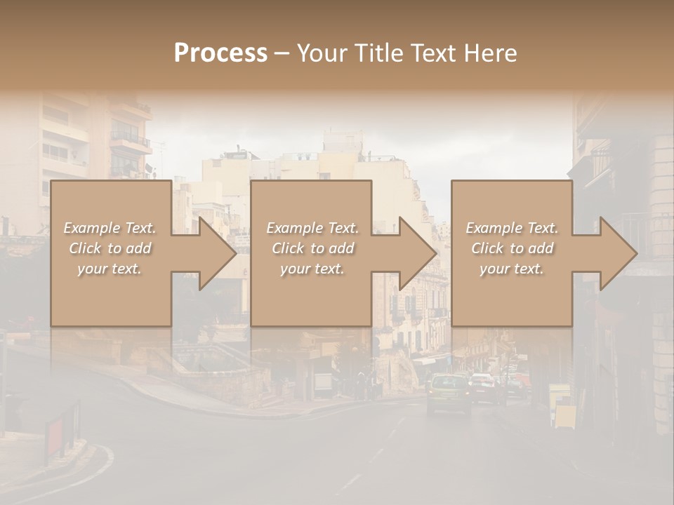 Building Urban Outside PowerPoint Template