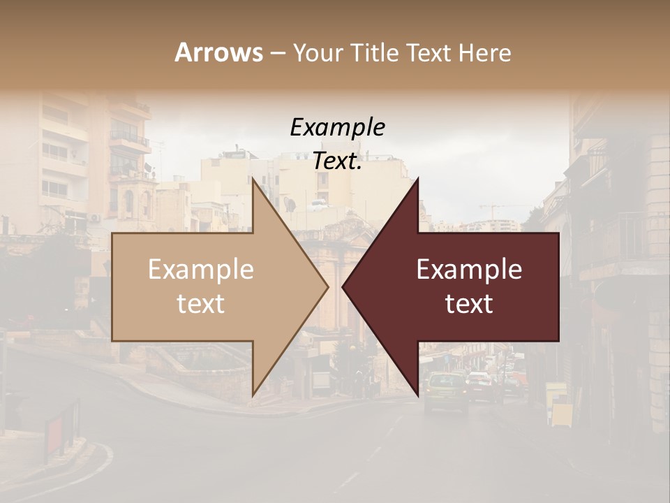 Building Urban Outside PowerPoint Template