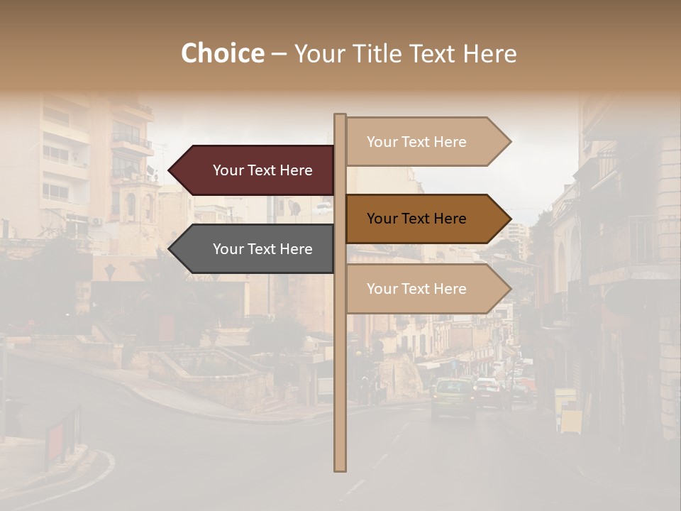 Building Urban Outside PowerPoint Template
