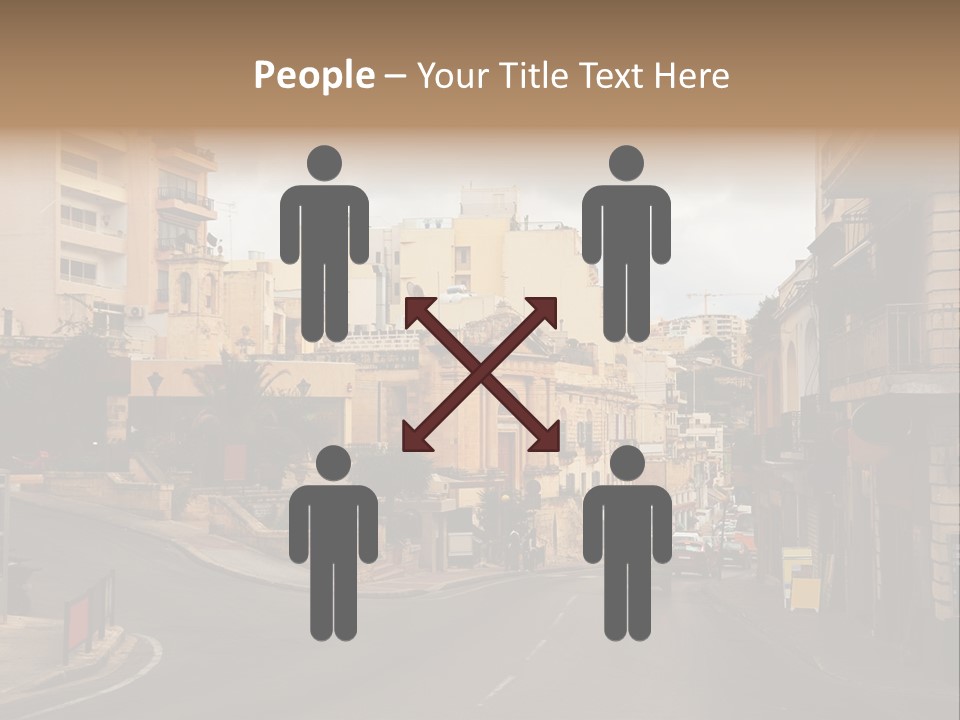 Building Urban Outside PowerPoint Template