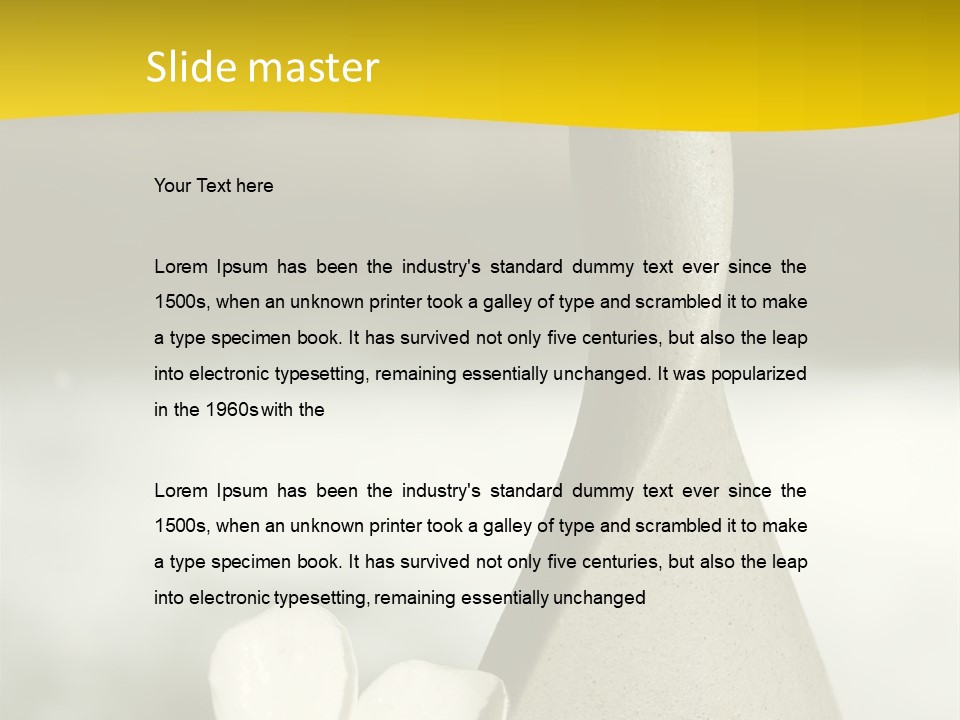 Oriental Water Luxury PowerPoint Template