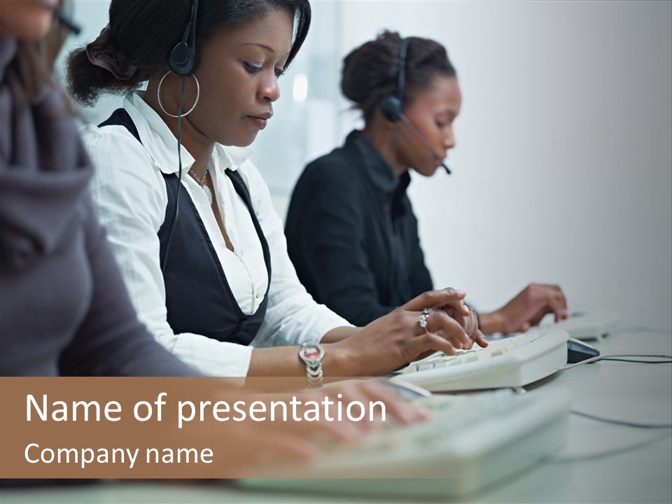 Corporate Communication Team PowerPoint Template