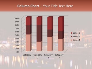 Tourism Seaside Yacht PowerPoint Template