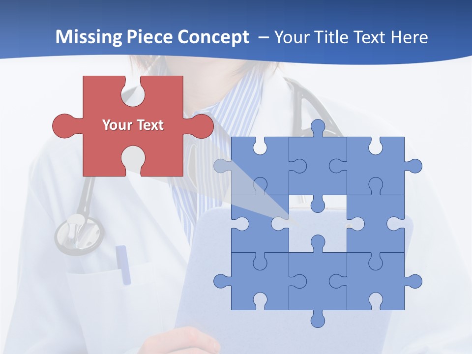 Resident Standing Light PowerPoint Template