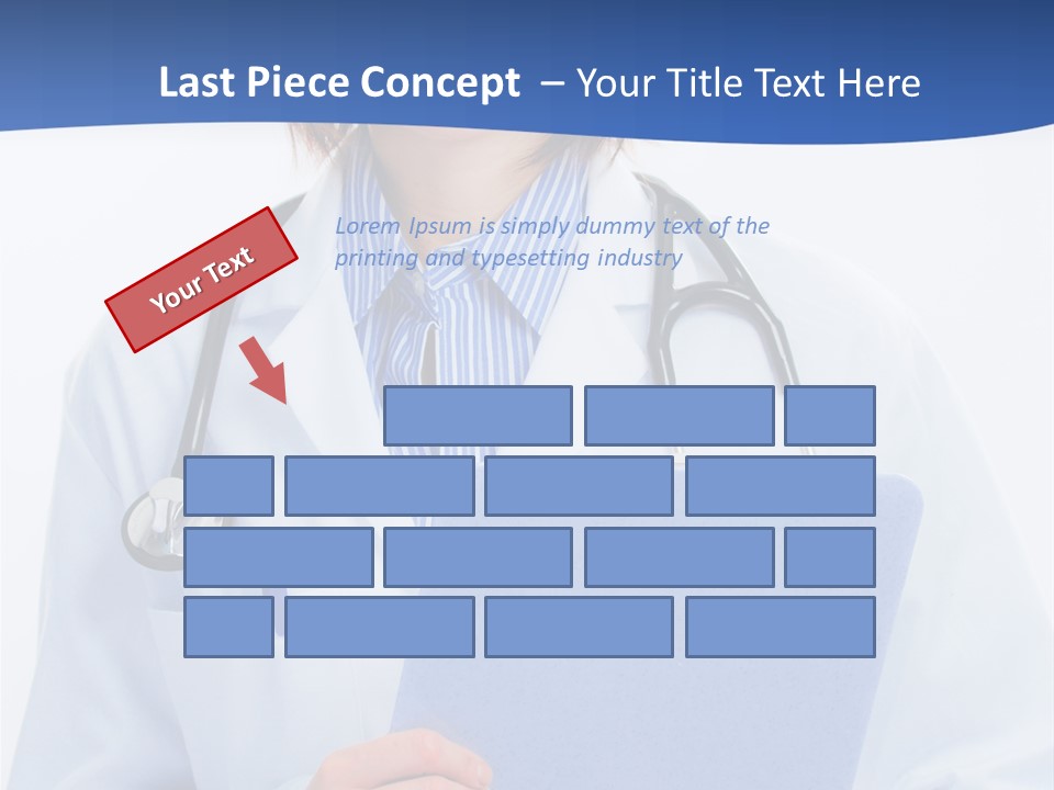Resident Standing Light PowerPoint Template