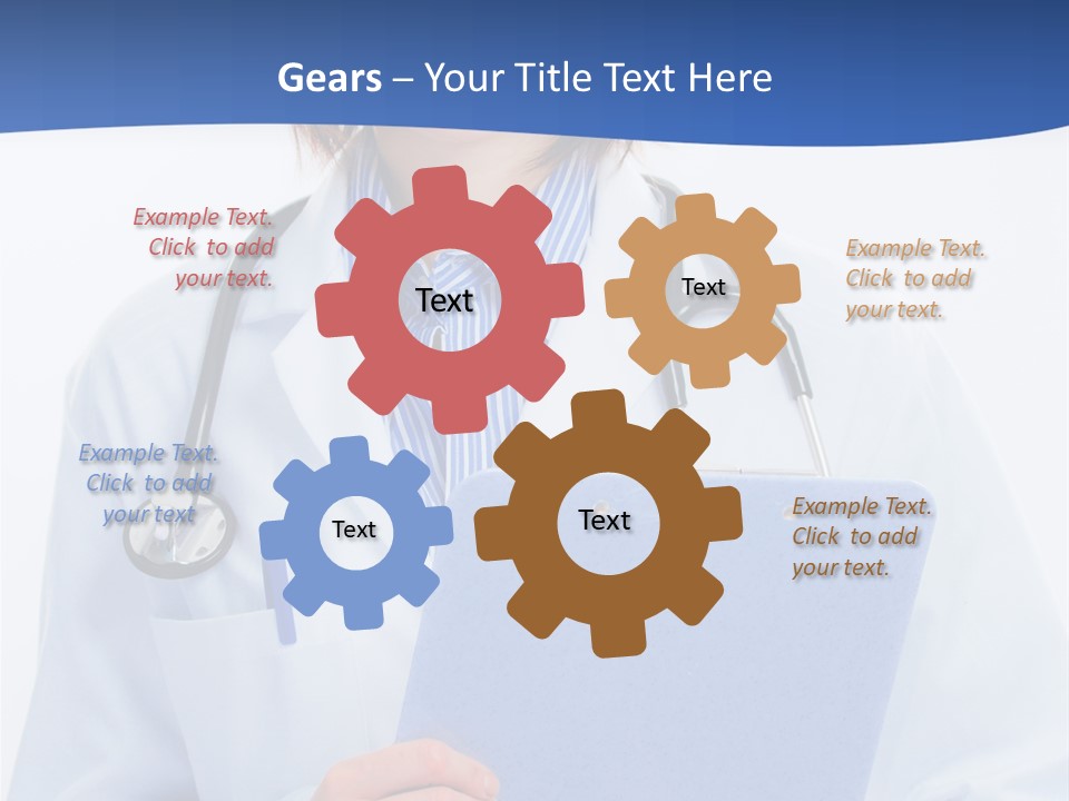 Resident Standing Light PowerPoint Template