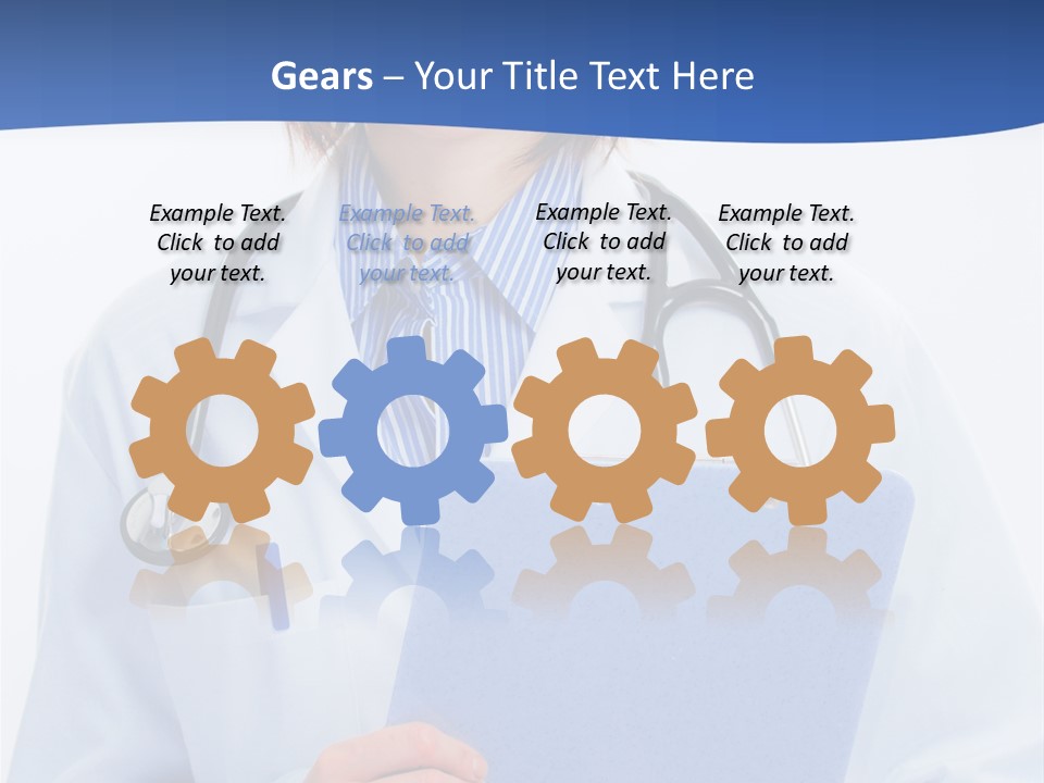 Resident Standing Light PowerPoint Template