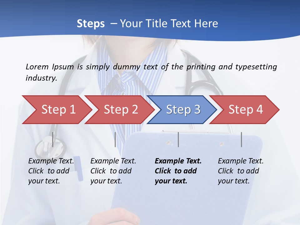 Resident Standing Light PowerPoint Template