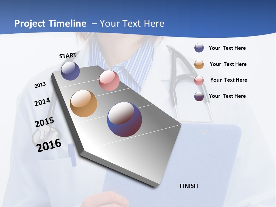 Resident Standing Light PowerPoint Template
