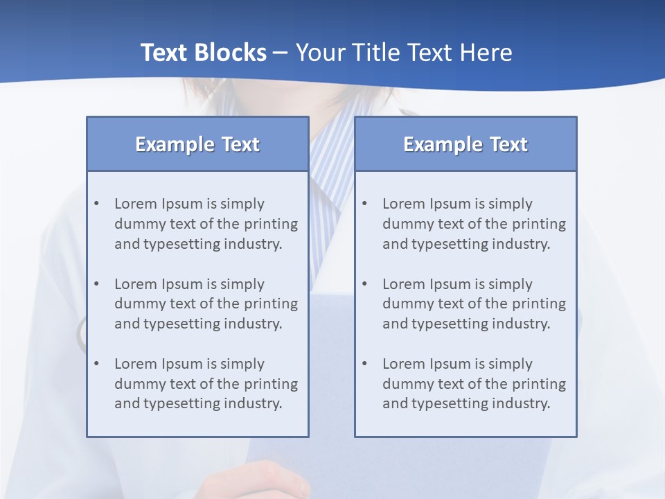 Resident Standing Light PowerPoint Template