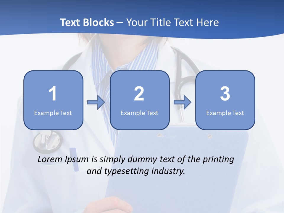 Resident Standing Light PowerPoint Template