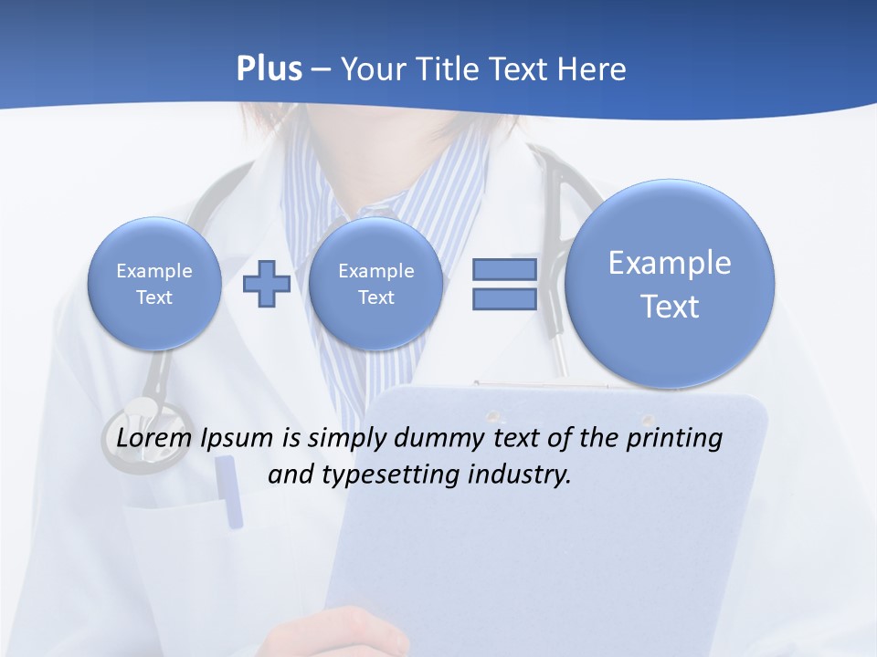 Resident Standing Light PowerPoint Template
