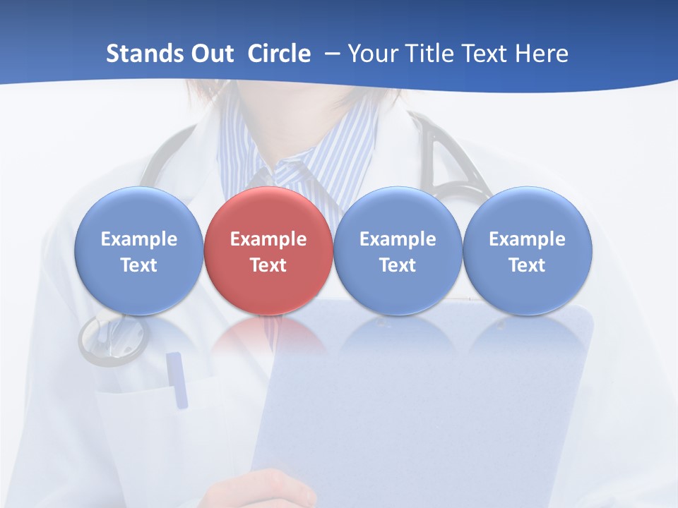 Resident Standing Light PowerPoint Template