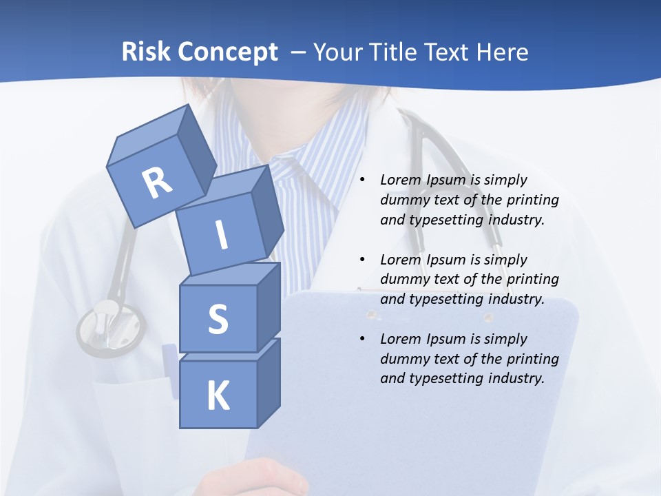 Resident Standing Light PowerPoint Template